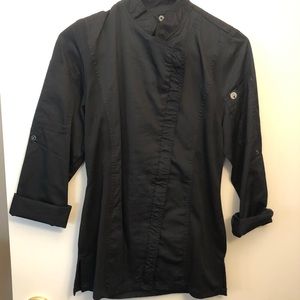 Long sleeve women chef coat